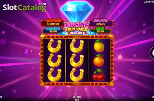 Οθόνη2. Lucky Fruit Vault: Hold and Win Κουλοχέρης