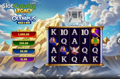 Οθόνη2. Legacy of Olympus Κουλοχέρης