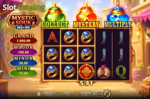 Οθόνη3. Mystic Souk: Hold & Win Κουλοχέρης