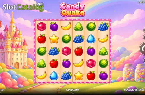 Οθόνη2. Candy Quake Κουλοχέρης
