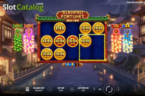 Οθόνη3. Bian Pao Fortunes Κουλοχέρης