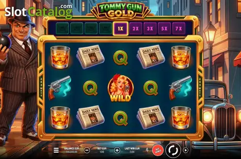 Οθόνη2. Tommy Gun Gold Κουλοχέρης