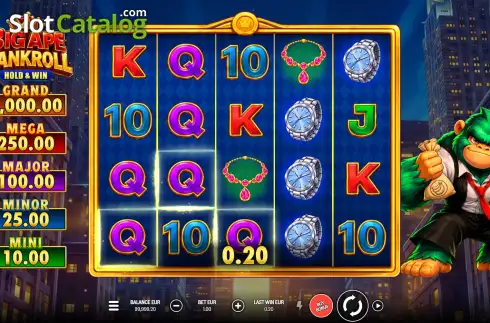 Οθόνη3. Big Ape Bankroll: Hold & Win Κουλοχέρης 