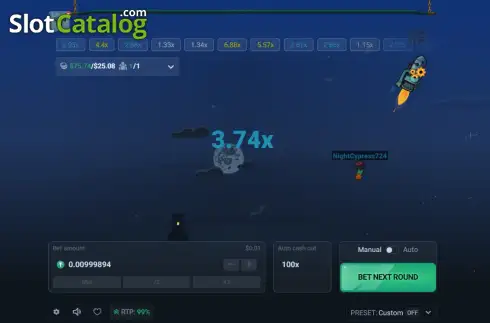 Οθόνη2. Crash (Tower.bet) Κουλοχέρης 
