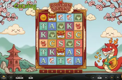 Οθόνη2. Dragon Stacks Κουλοχέρης