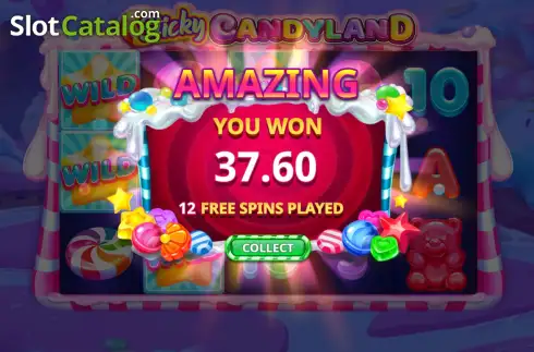 Οθόνη3. Sticky Candyland Κουλοχέρης