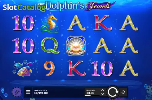 Οθόνη2. Dolphin’s Jewels Κουλοχέρης