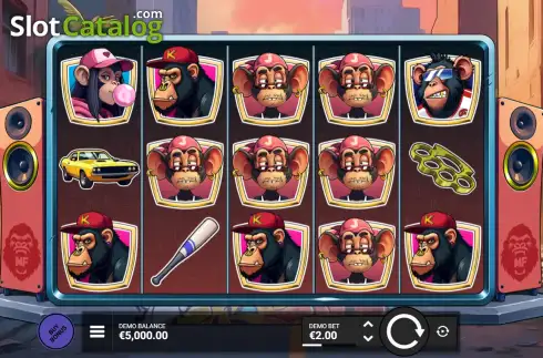 Οθόνη2. Monkey Frenzy 2 Boss is Here Κουλοχέρης