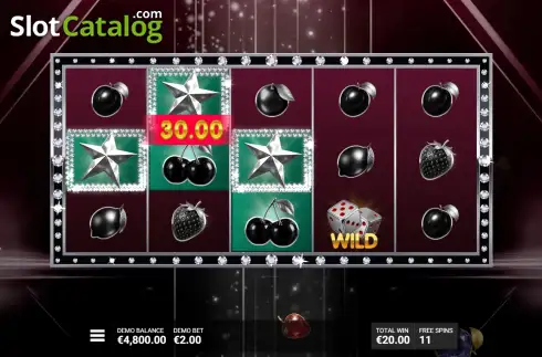 Οθόνη3. Lucky Multifruit Crystal Dust Κουλοχέρης 