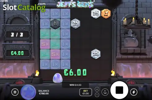 Οθόνη3. Jeff's Gems Κουλοχέρης