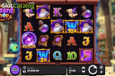Οθόνη2. Wizard Shop (Uppercut Gaming) Κουλοχέρης