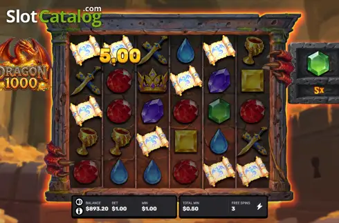 Οθόνη3. Dragon 1000 Κουλοχέρης