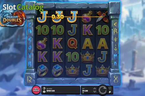 Οθόνη3. Dragon Doubles Κουλοχέρης