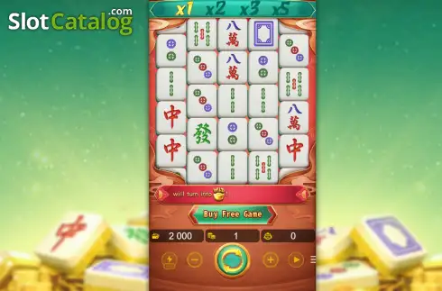 Οθόνη2. Mahjong Self-Drawn Win 2 Κουλοχέρης