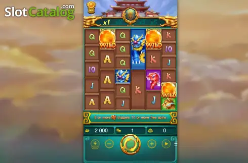 Οθόνη2. Dragon Treasure 4 Κουλοχέρης