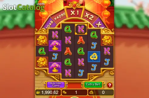 Οθόνη2. Cash God x4096 Κουλοχέρης