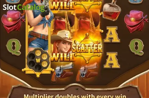 Οθόνη2. Wild Bounty Queen 2048 Κουλοχέρης