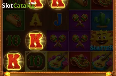 Οθόνη3. Blazing Fiesta X1024 Κουλοχέρης