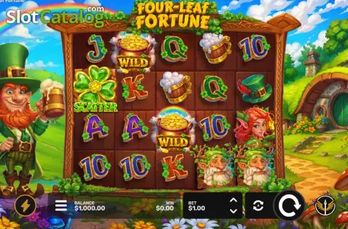 Οθόνη2. Four Leaf Fortune Κουλοχέρης