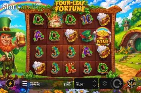 Οθόνη3. Four Leaf Fortune Κουλοχέρης