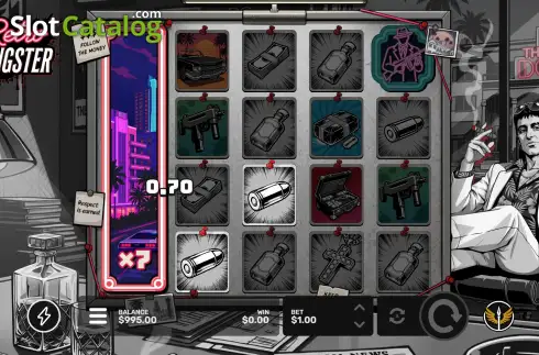 Οθόνη3. Retro Gangster Κουλοχέρης