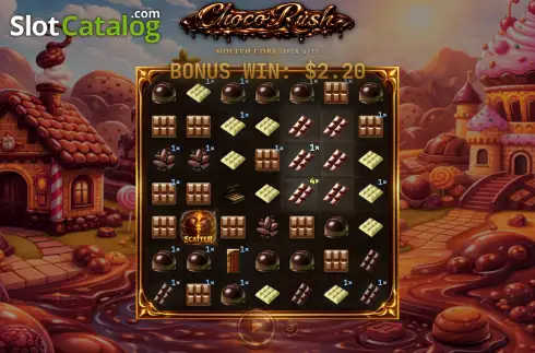 Οθόνη3. Choco Rush Κουλοχέρης