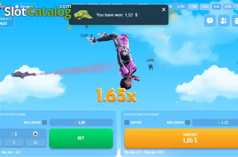 Οθόνη3. Skydiver Κουλοχέρης