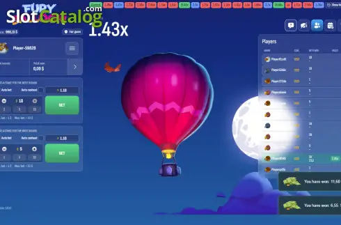 Οθόνη3. Fury Balloon Κουλοχέρης