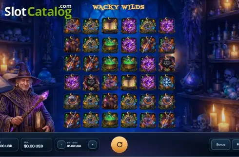 Οθόνη2. Wacky Wilds Κουλοχέρης