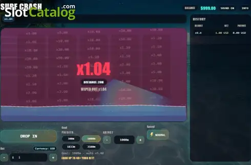 Οθόνη2. Surf Crash Κουλοχέρης