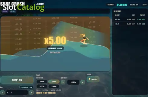 Οθόνη3. Surf Crash Κουλοχέρης