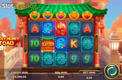 Οθόνη2. Lucky Money Toad Κουλοχέρης 