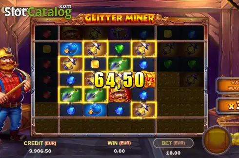 Οθόνη3. Glitter Miner Κουλοχέρης
