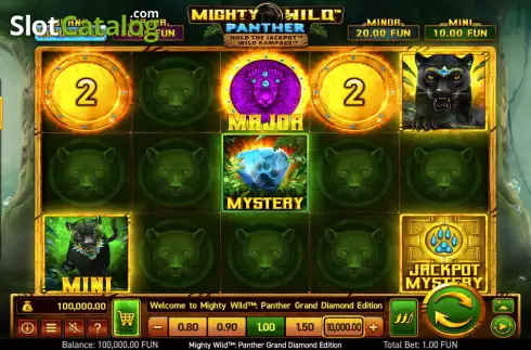 Οθόνη2. Mighty Wild: Panther Grand Diamond Edition (VoltEnt) Κουλοχέρης