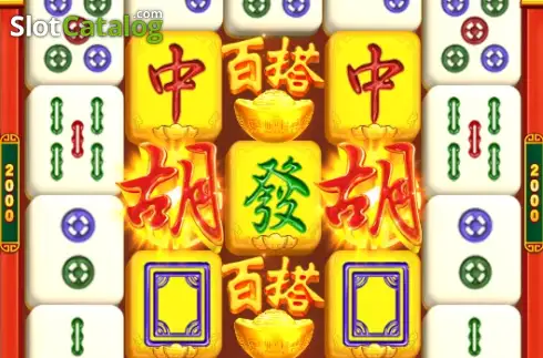 Οθόνη2. Mahjong Bonus Κουλοχέρης 