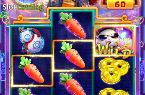 Οθόνη3. Cyber Rabbit Jackpot Κουλοχέρης 