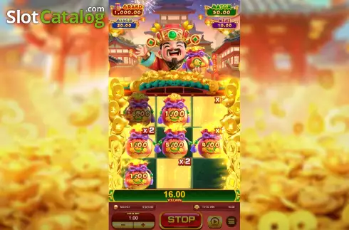 Οθόνη3. Fortune God Blessing Κουλοχέρης