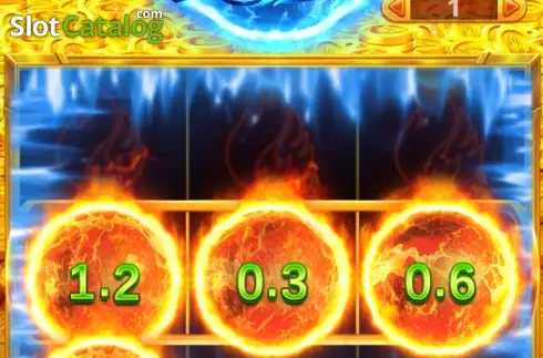 Οθόνη3. Fireball Rush Κουλοχέρης 