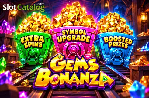Gems Bonanza (VPlus Games) Λογότυπο Gems Bonanza (VPlus Games) Λογότυπο