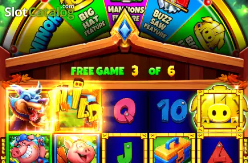 Οθόνη3. Big Bad Wolf (VPlus Games) Κουλοχέρης 