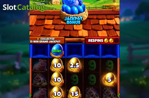 Οθόνη3. Crazy Chicken (VPlus Games) Κουλοχέρης 