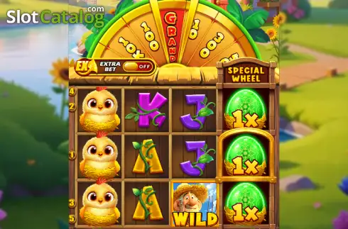 Οθόνη2. Farm Fortune Wheel Κουλοχέρης