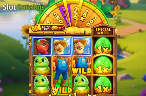 Οθόνη3. Farm Fortune Wheel Κουλοχέρης