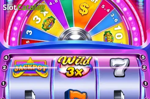 Οθόνη3. Gold Wheel Jackpot Κουλοχέρης