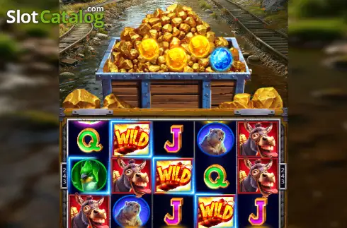 Οθόνη3. Gold Rush Mania Κουλοχέρης