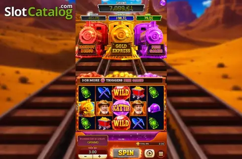 Οθόνη2. Golden Train 2 Κουλοχέρης