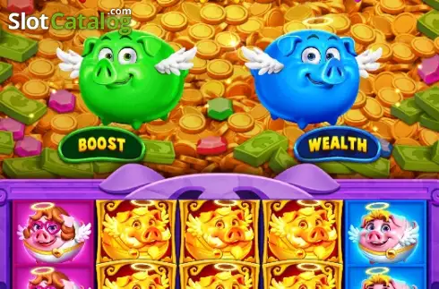 Οθόνη2. Piggies Wealthy Angelic Κουλοχέρης 