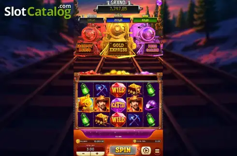 Οθόνη2. Golden Train Deluxe Κουλοχέρης 