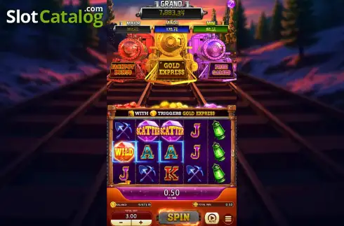 Οθόνη3. Golden Train Deluxe Κουλοχέρης 