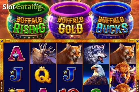 Οθόνη2. Buffalo Triple Fury Κουλοχέρης